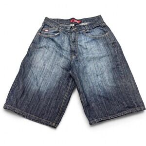 Vintage Mecca blue denim jorts Size 36